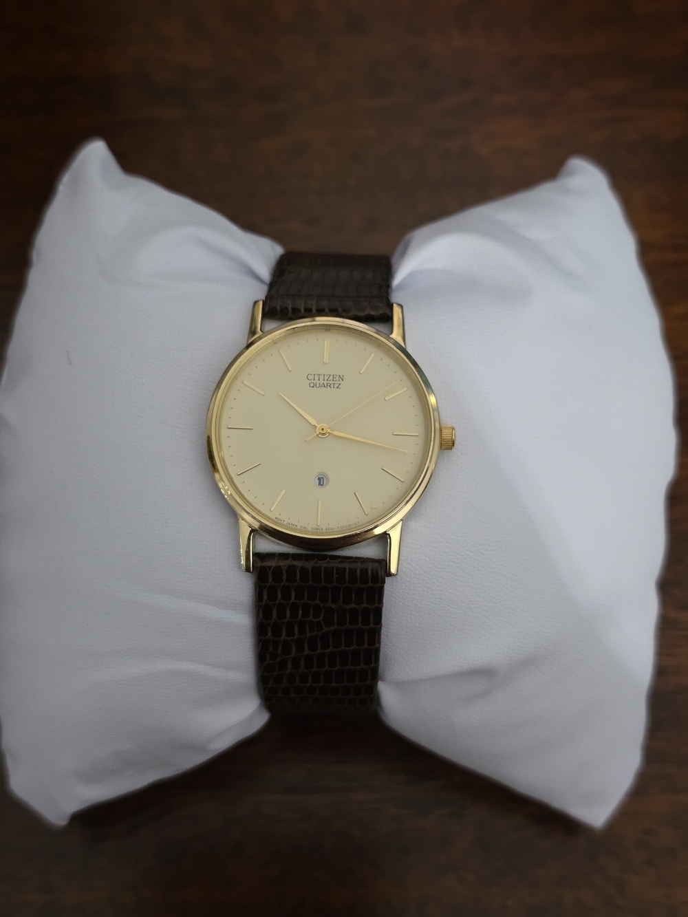 Reloj Citizen Cuarzo Vintage - Julio 1990 - Calibre 6010